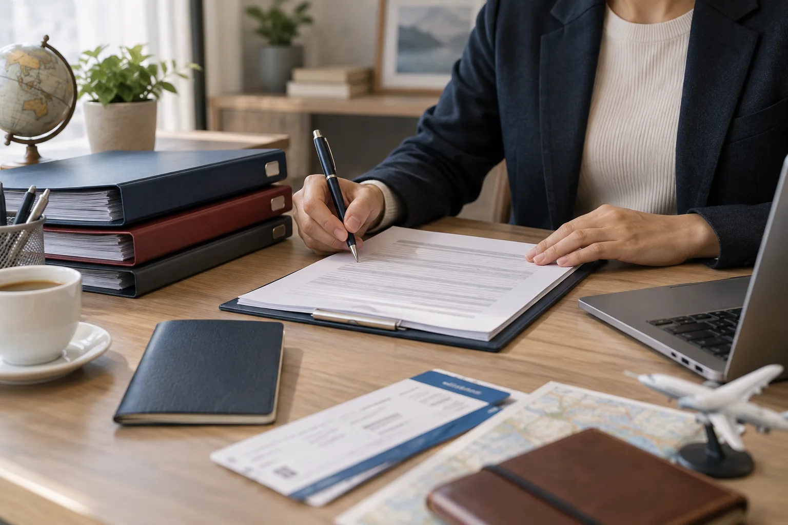 تصویر هنری: مدارک مهاجرت را از کجا شروع کنیم؟